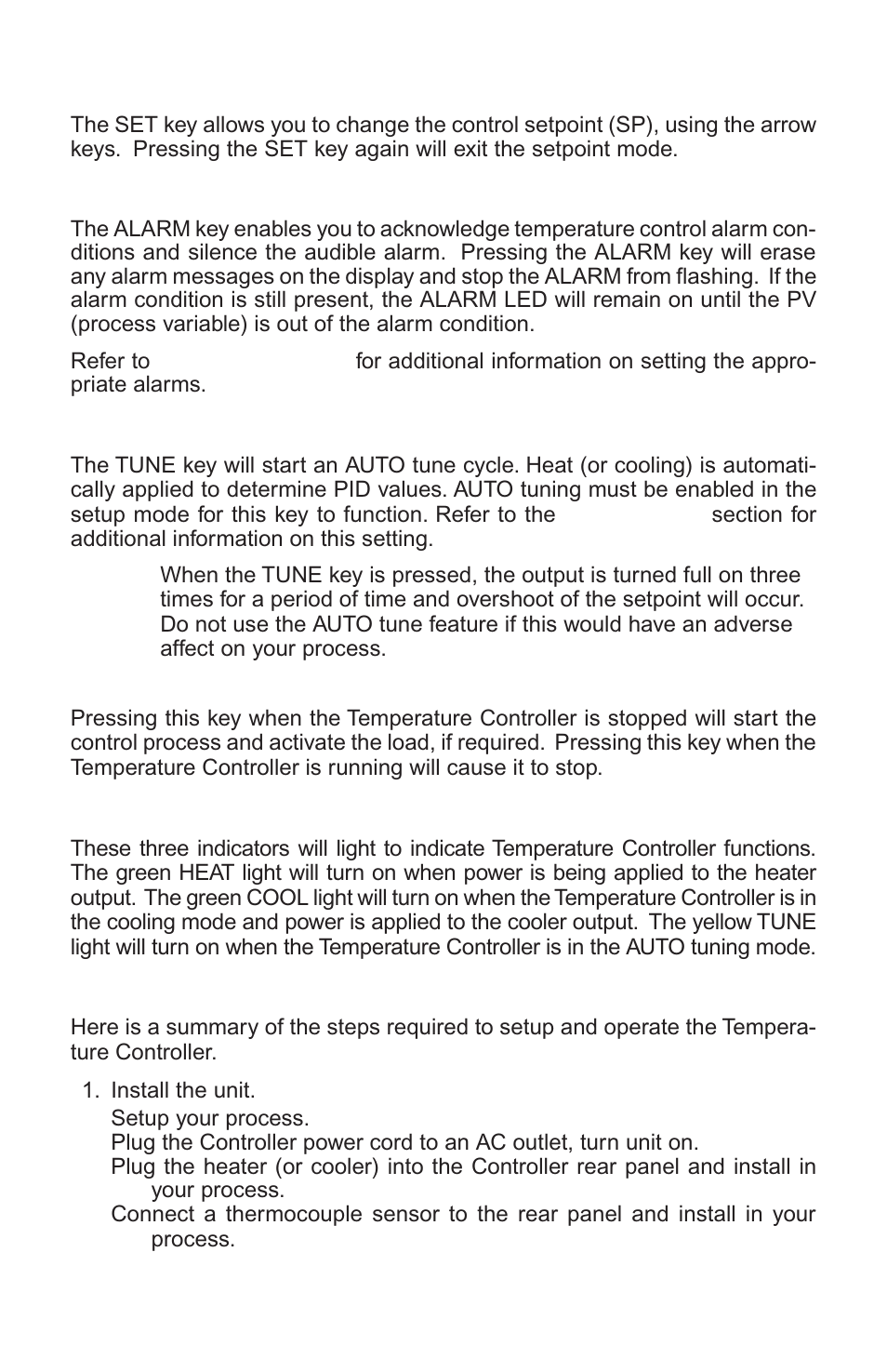 Nova-Tech Digi-Sense Termperature Controller RS (Standard Models) User Manual | Page 8 / 30