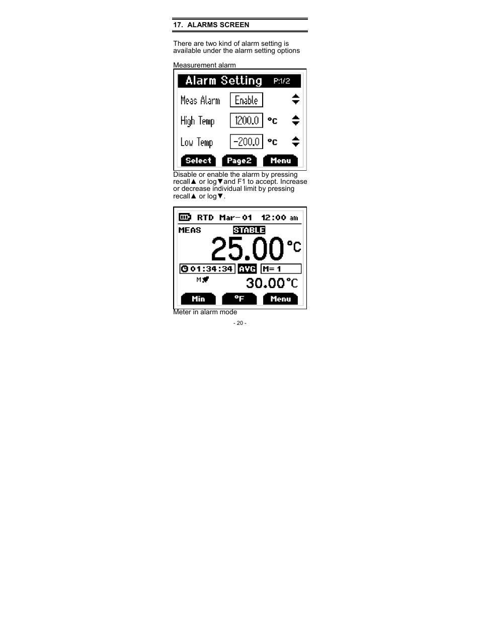 Nova-Tech Temp 360 Datalogging RTD Thermometer User Manual | Page 24 / 42
