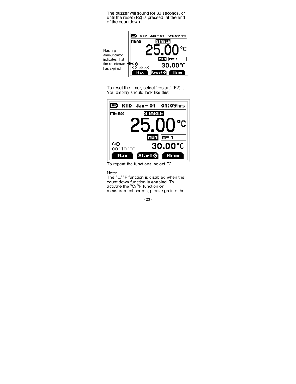 Nova-Tech Temp 360 Datalogging RTD Thermometer User Manual | Page 27 / 42