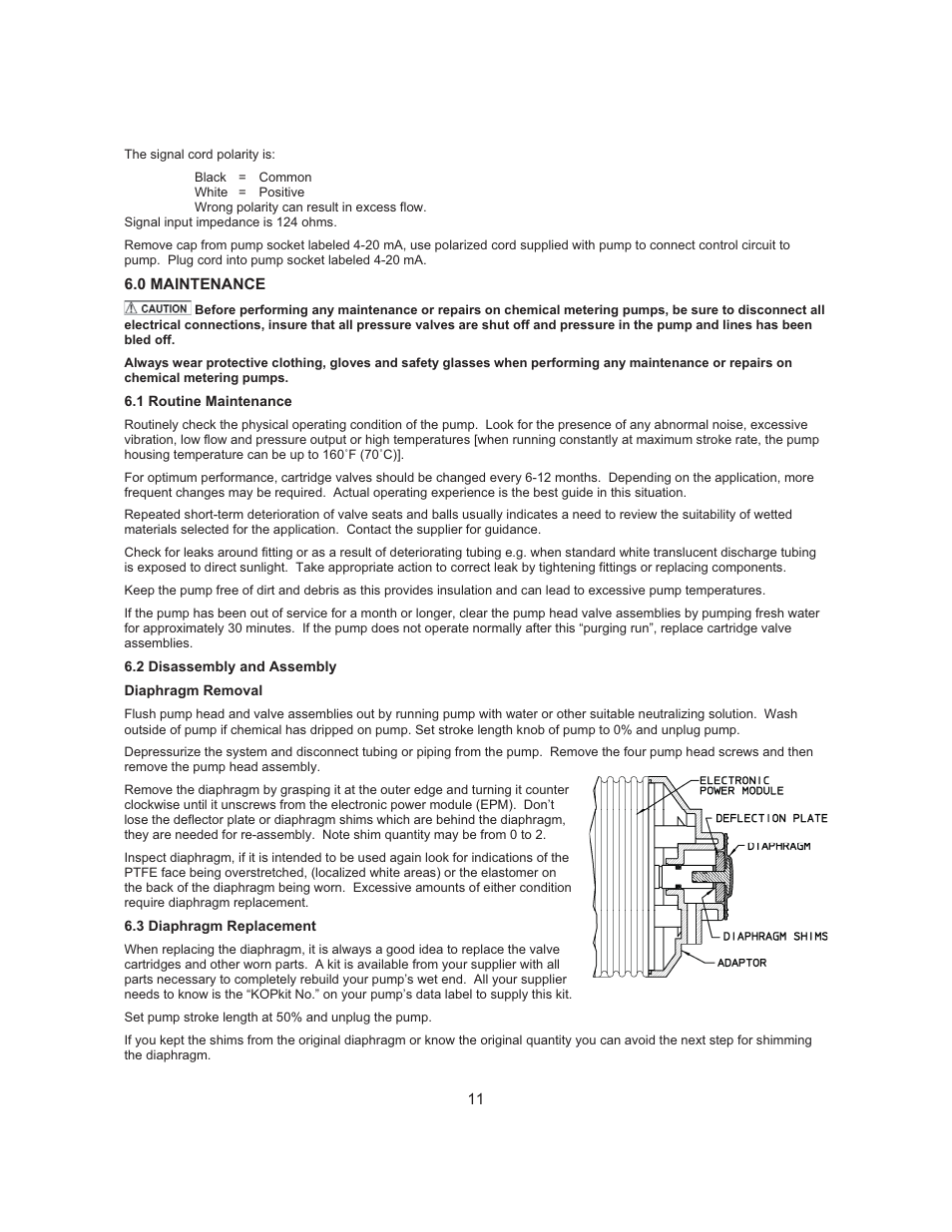 Nova-Tech Pulsatron Series A+, C, C+, E, E-DC, E+ and HV User Manual | Page 11 / 16