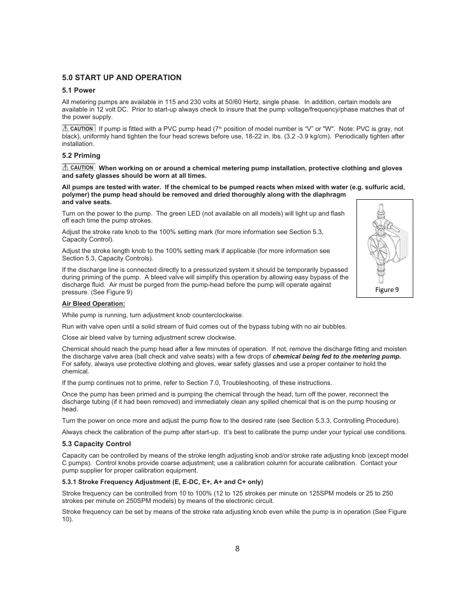 Nova-Tech Pulsatron Series A+, C, C+, E, E-DC, E+ and HV User Manual | Page 8 / 16