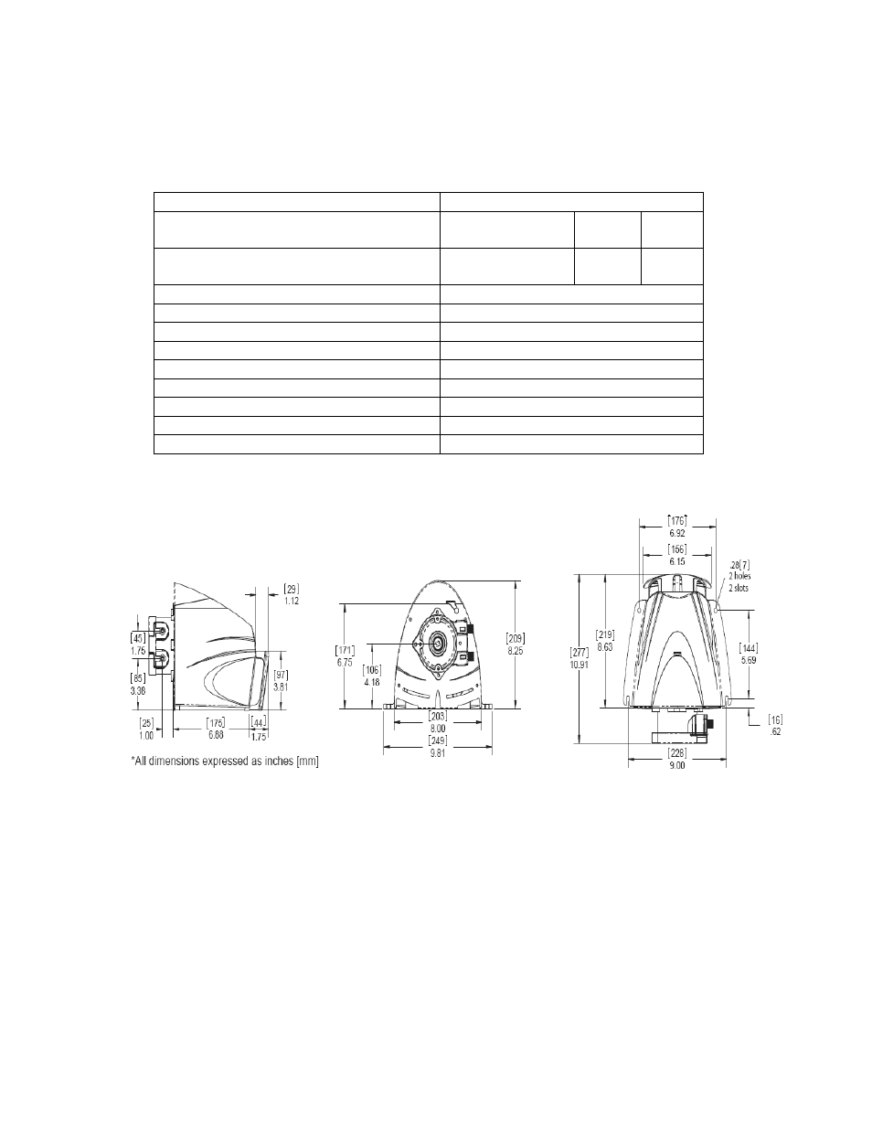 Technical specifications | Nova-Tech Chem-Tech XPV Series User Manual | Page 6 / 19