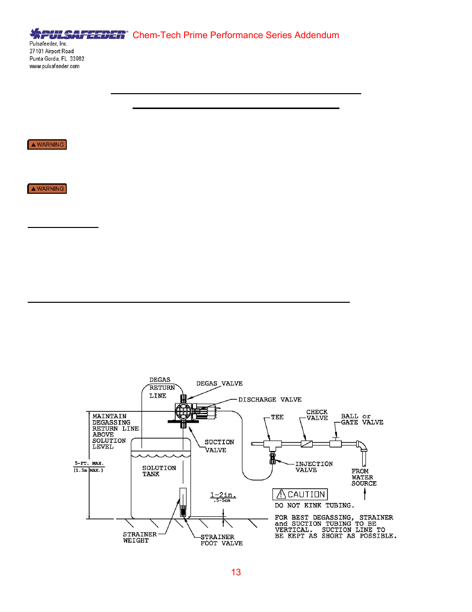 Nova-Tech Chem-Tech Prime Performance Series User Manual | Page 13 / 15