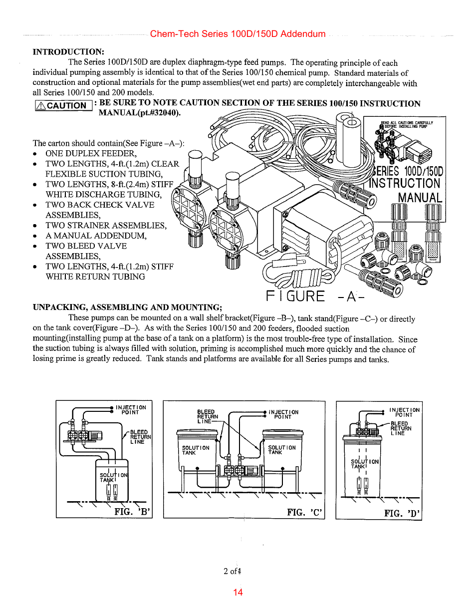 Nova-Tech Chem-Tech Series 100D-150D User Manual | Page 14 / 16