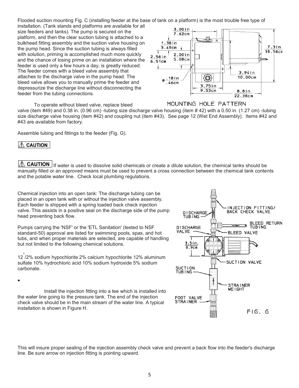 Nova-Tech Chem-Tech Series 100D-150D User Manual | Page 5 / 16