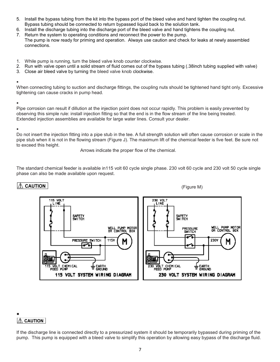 Power, Priming | Nova-Tech Chem-Tech Series 100D-150D User Manual | Page 7 / 16