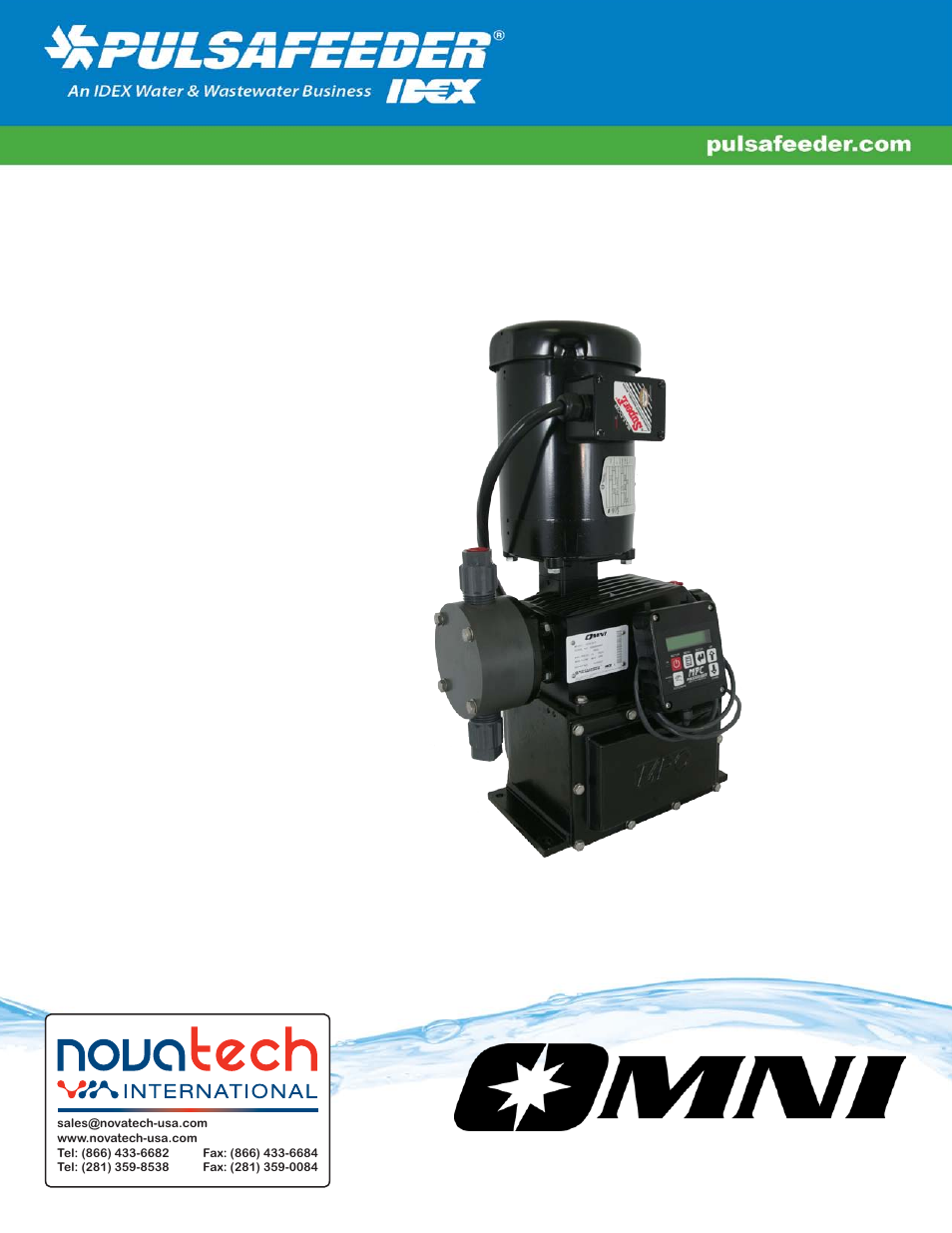 Nova-Tech Pulsafeeder OMNI DC2-DC6 User Manual | 46 pages