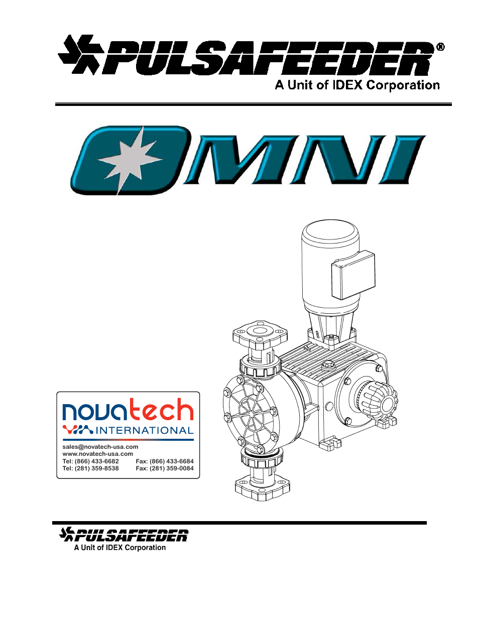 Nova-Tech Pulsafeeder OMNI DC7 User Manual | 34 pages