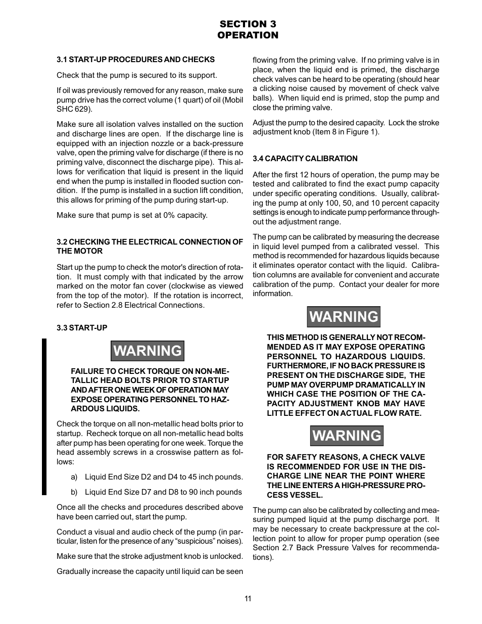 Nova-Tech LMI Series G - SD Metering Pump User Manual | Page 17 / 48