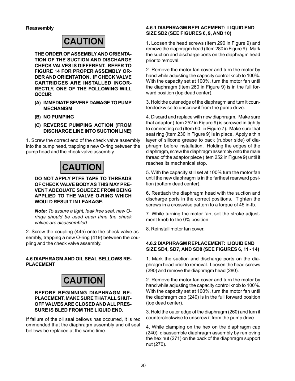 Nova-Tech LMI Series G - SD Metering Pump User Manual | Page 26 / 48