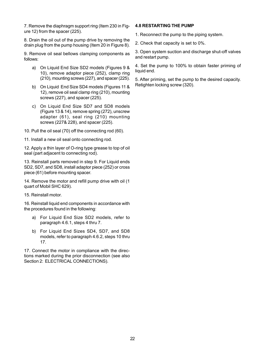 Nova-Tech LMI Series G - SD Metering Pump User Manual | Page 28 / 48