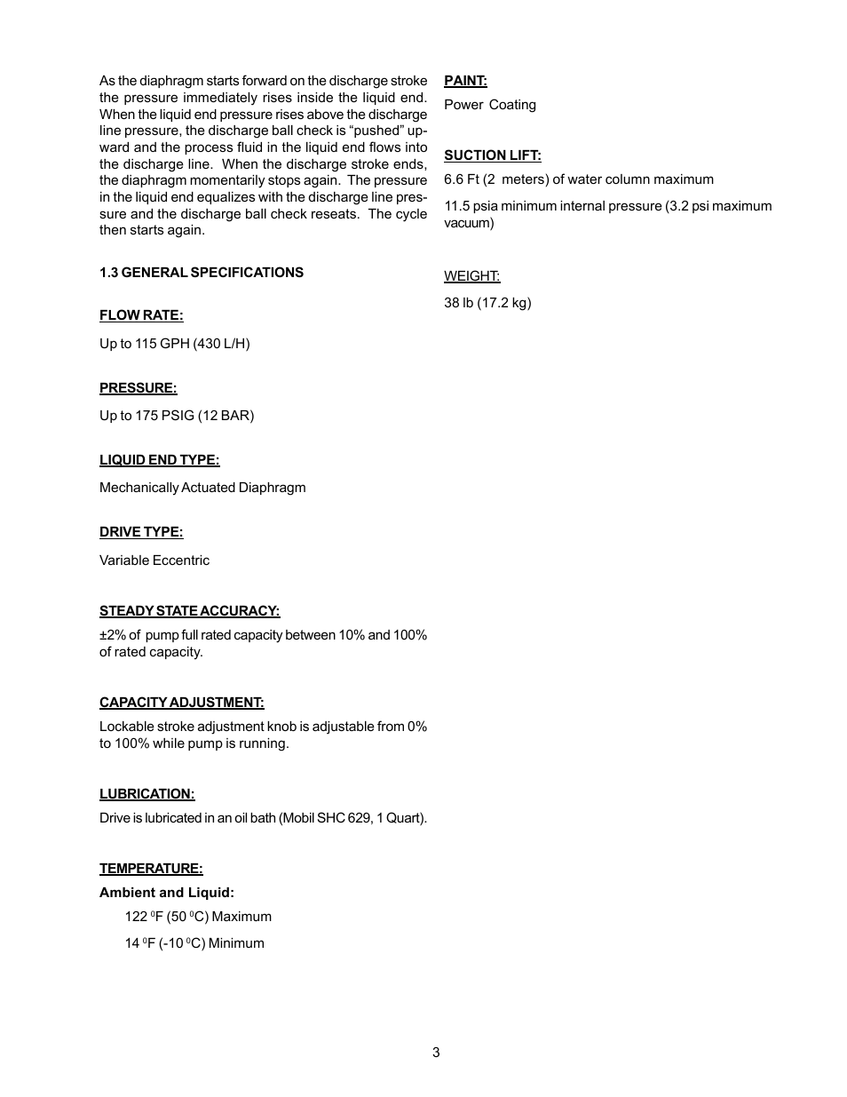 Nova-Tech LMI Series G - SD Metering Pump User Manual | Page 9 / 48