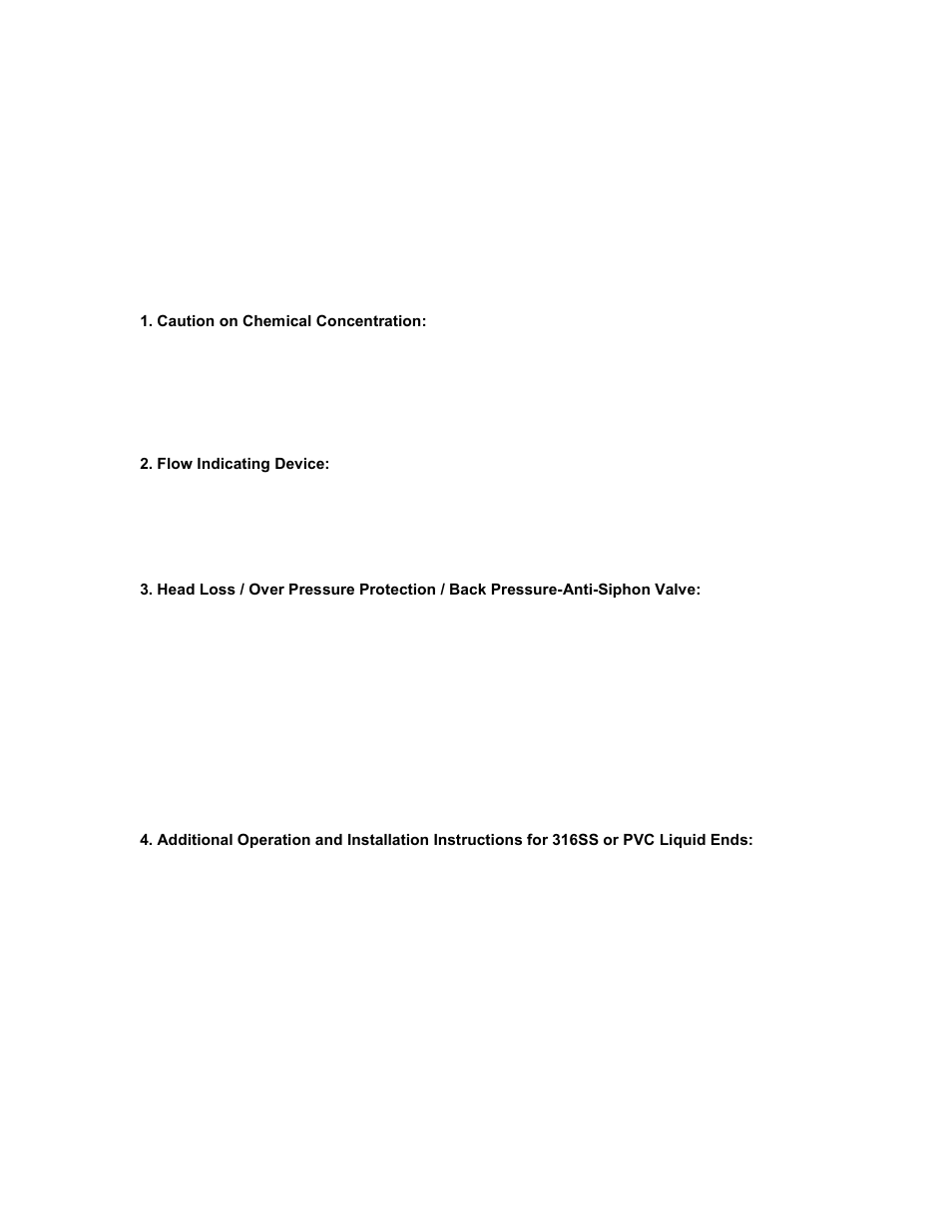 Nova-Tech LMI Series G - SG Metering Pump User Manual | Page 2 / 55