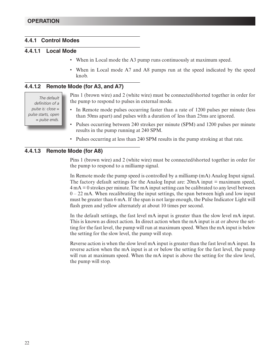 Nova-Tech LMI Roytronic Series A Metering Pump User Manual | Page 22 / 40
