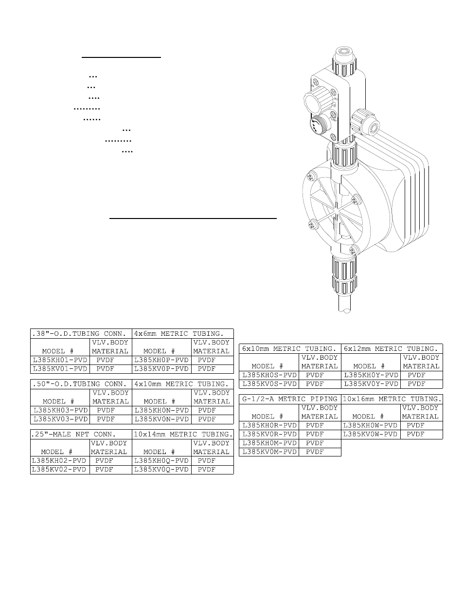 Nova-Tech Pulsafeeder 5-Function Degass Valve User Manual | Page 3 / 4