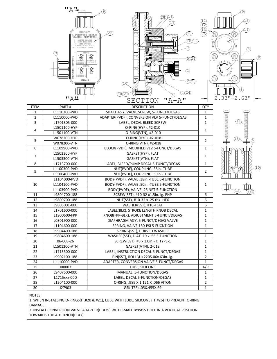 Nova-Tech Pulsafeeder 5-Function Degass Valve User Manual | Page 4 / 4