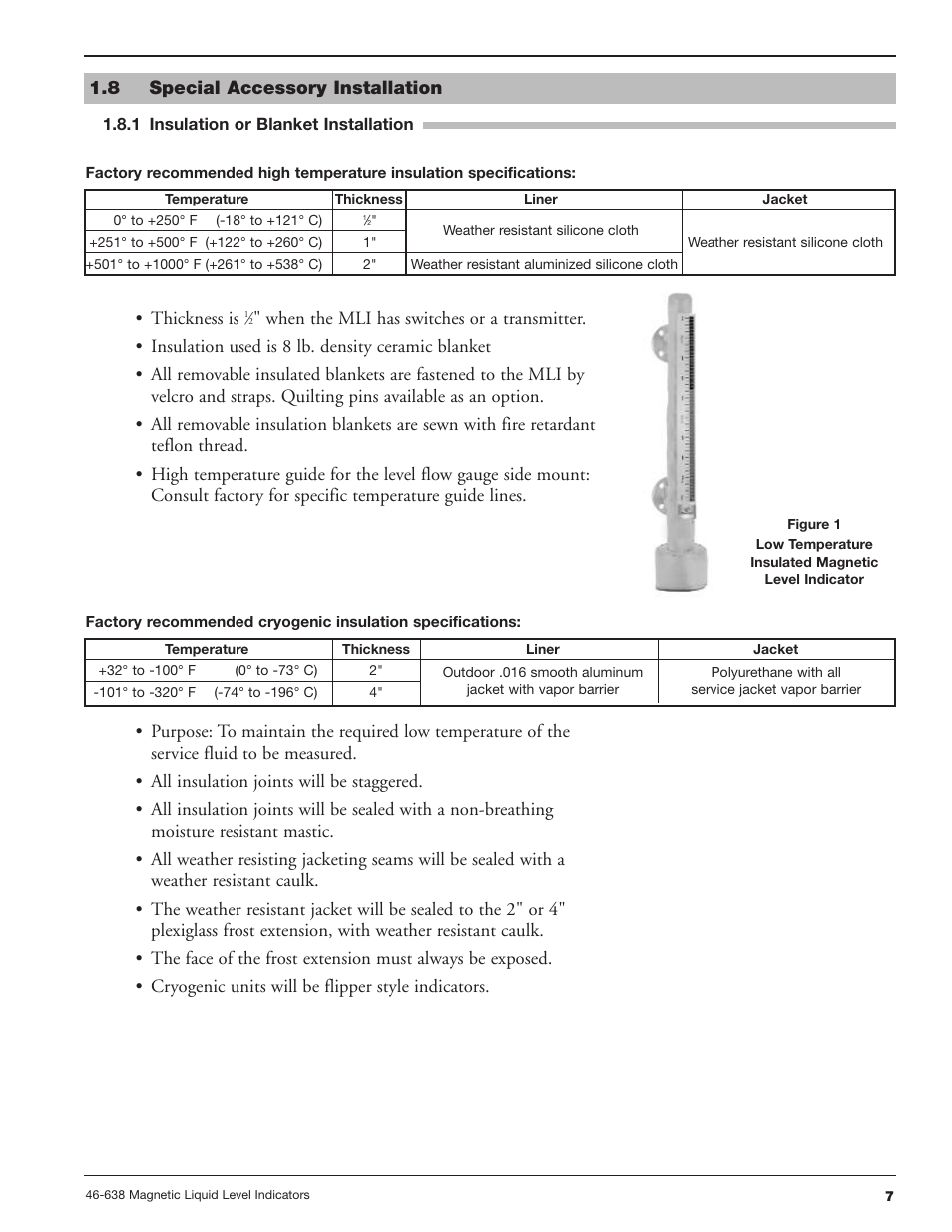 8 special accessory installation, 1 insulation or blanket installation | Orion Instruments Atlas User Manual | Page 7 / 20