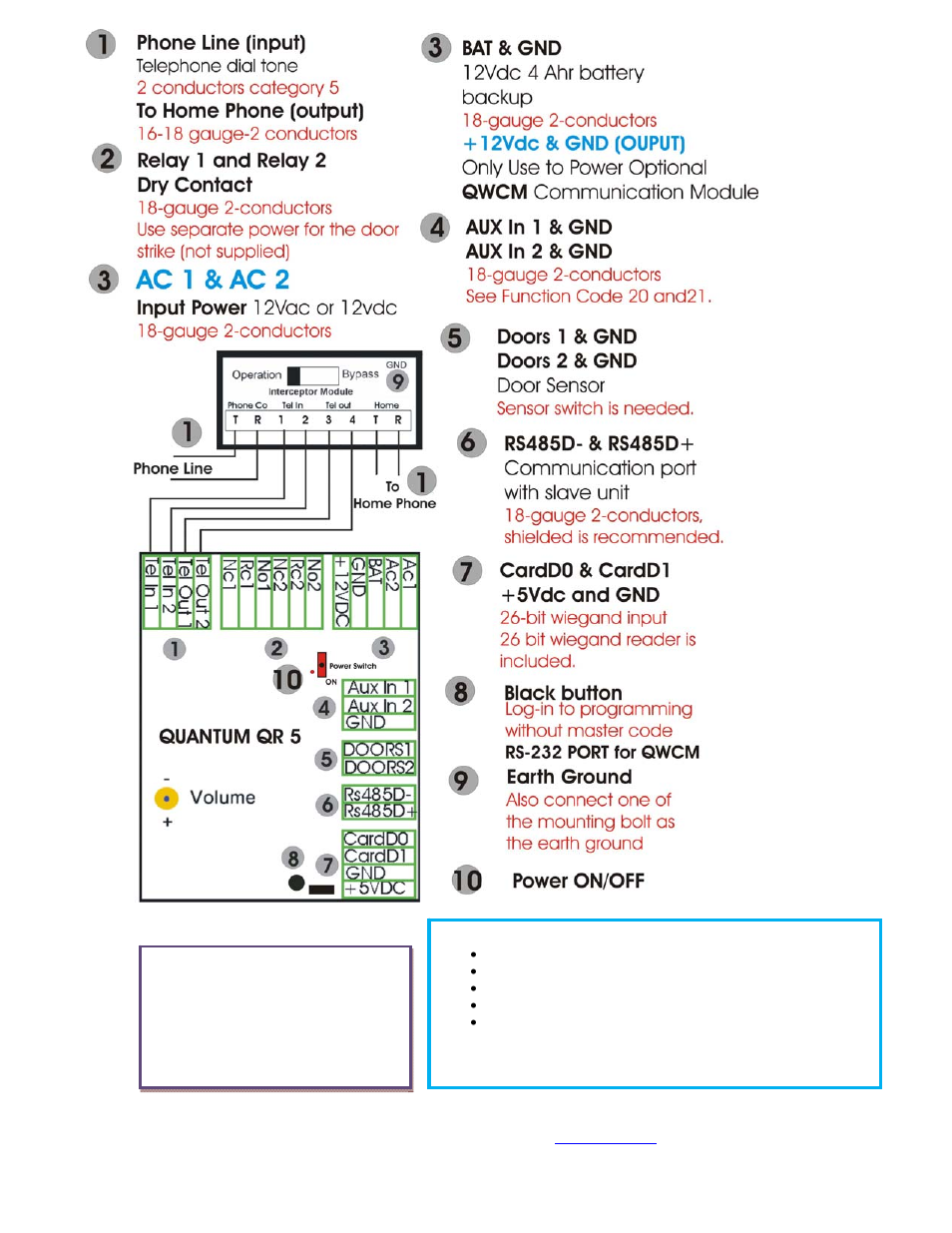 Pach and Company Quantum QR Series QR5-QR5FF-QR5IP-QR5IPFF Quick Guide User Manual | Page 2 / 2
