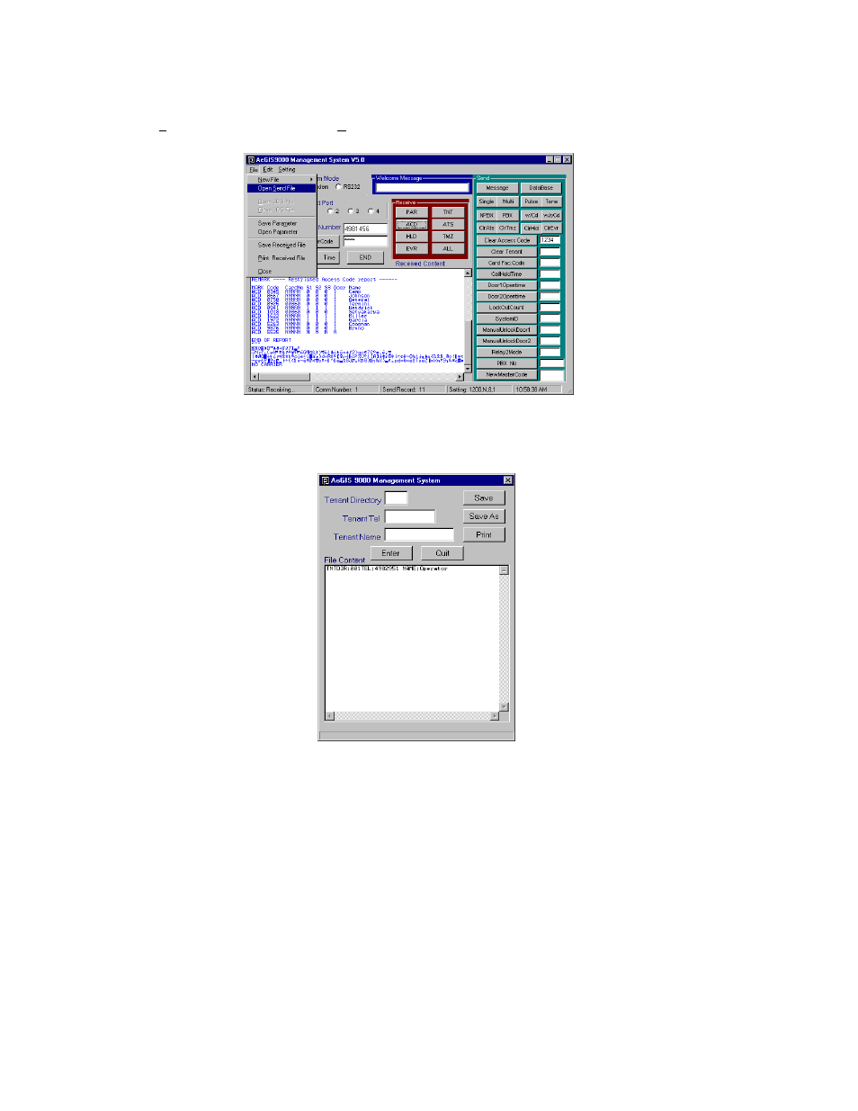 2 modifying an existing tenant database, 1 creating a tenant access code | Pach and Company AeGIS NPB9000P Series Software manual User Manual | Page 13 / 25
