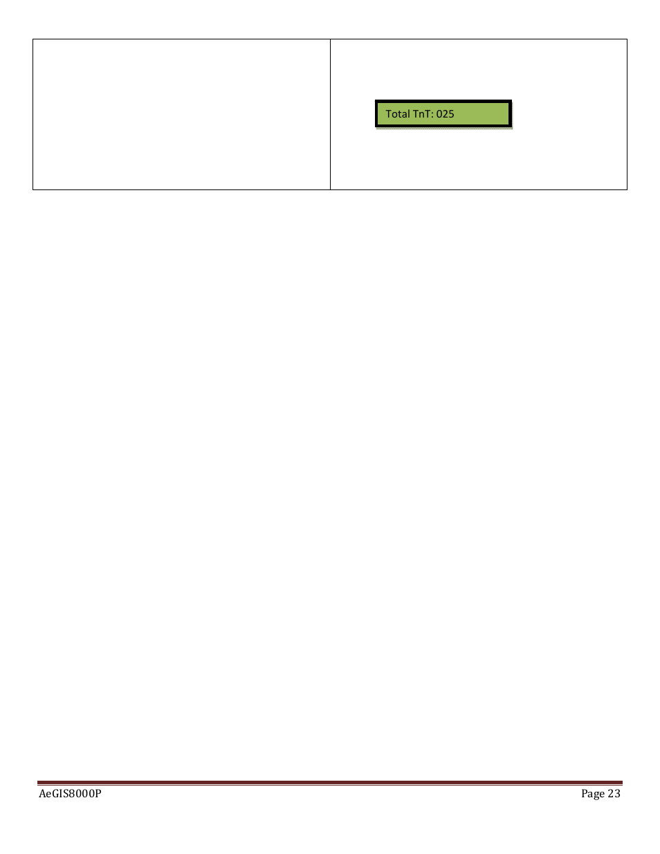 Pach and Company AeGIS 8000P Series Manual User Manual | Page 23 / 30
