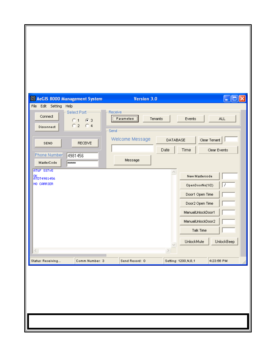 Pach and Company AeGIS 8000P Series Software manual User Manual | 35 pages