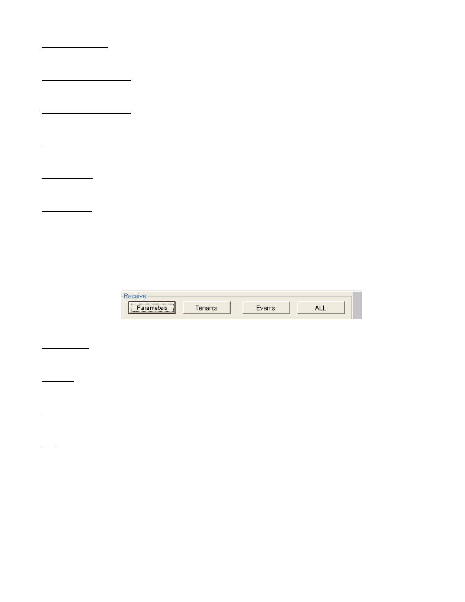 4 receive frame | Pach and Company AeGIS 8000P Series Software manual User Manual | Page 12 / 35