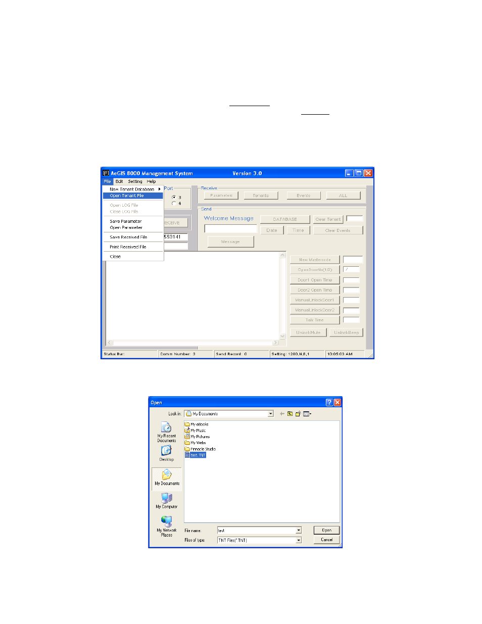 Chapter 6, Updating the existing database | Pach and Company AeGIS 8000P Series Software manual User Manual | Page 19 / 35