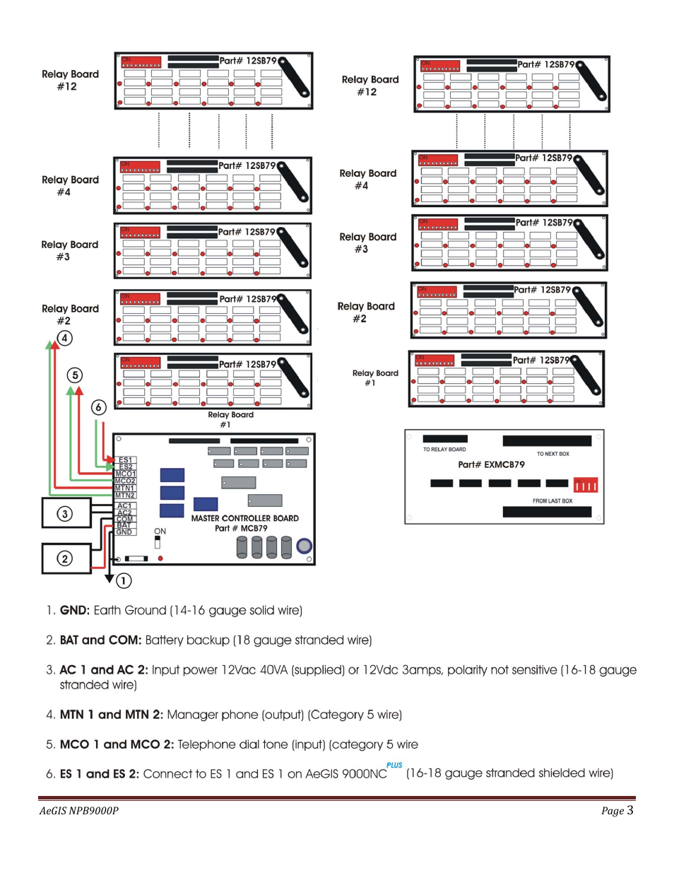 Pach and Company AeGIS NPB9000P Series Quick Guide User Manual | Page 3 / 4