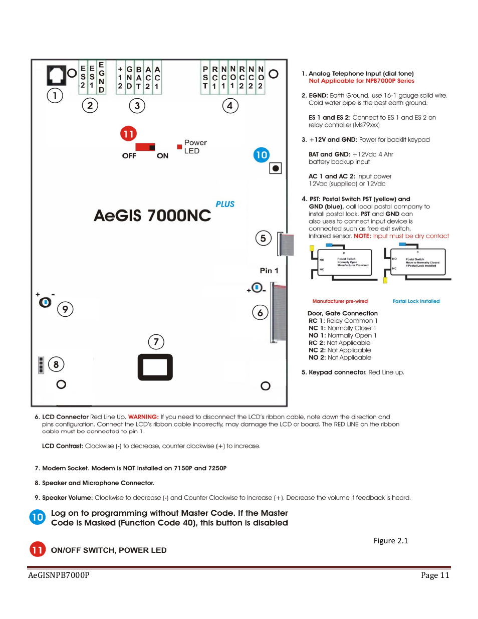 Chapter 2 | Pach and Company AeGIS NPB7000P Series Manual User Manual | Page 11 / 28