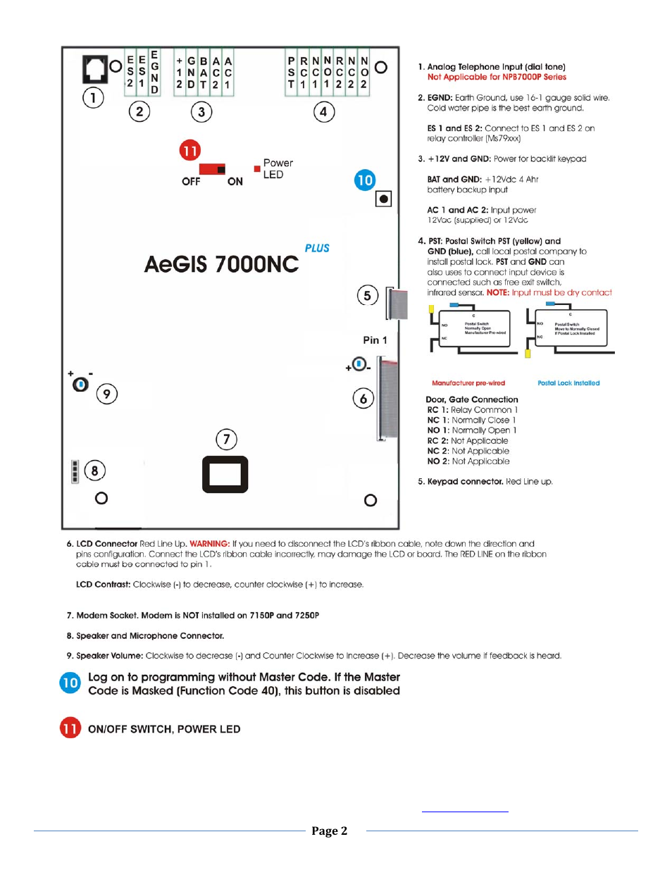 Pach and Company AeGIS NPB7000 Series Quick Guide User Manual | Page 2 / 4