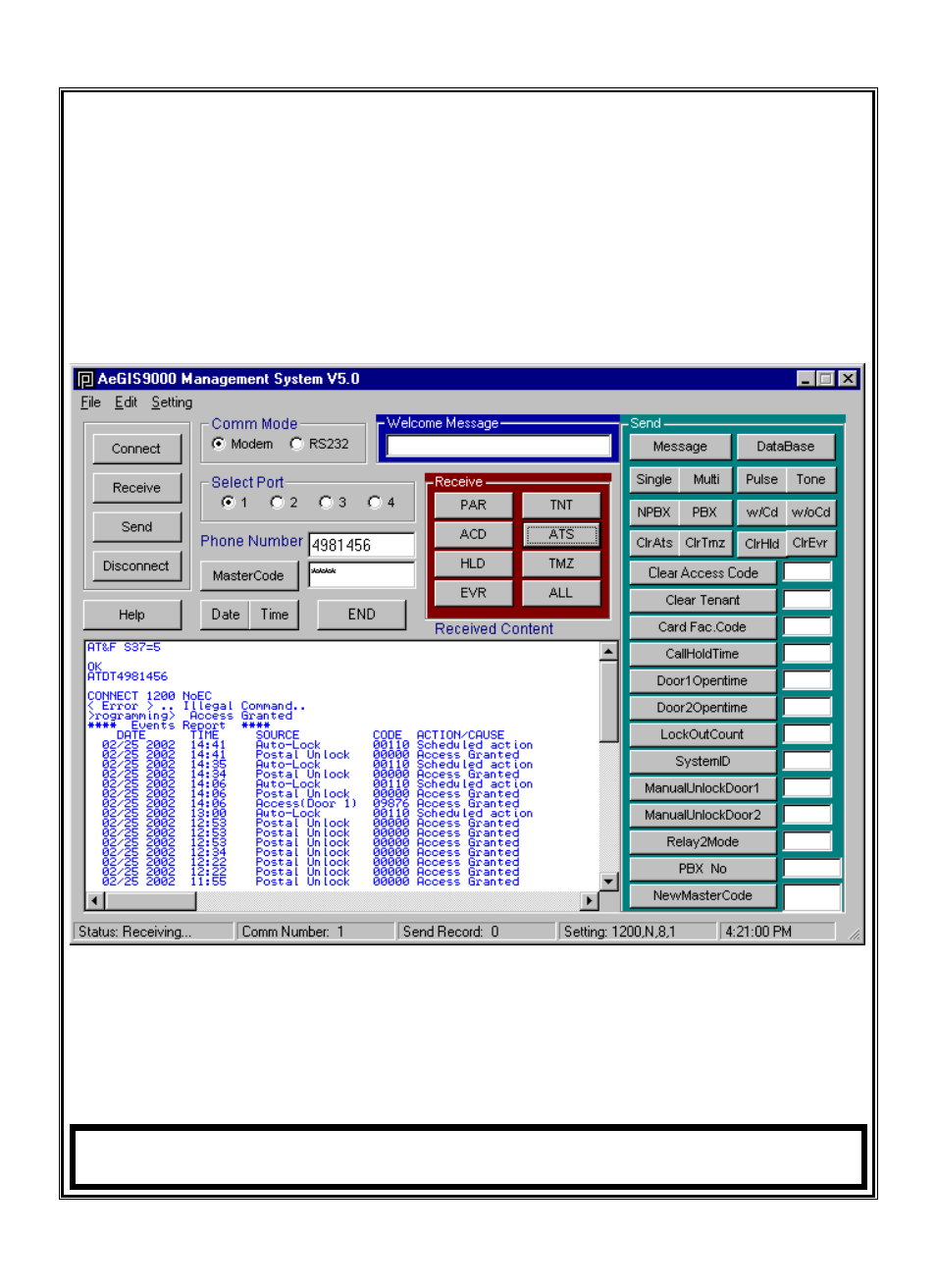 Pach and Company AeGIS NPB9000 Series Software manual User Manual | 25 pages