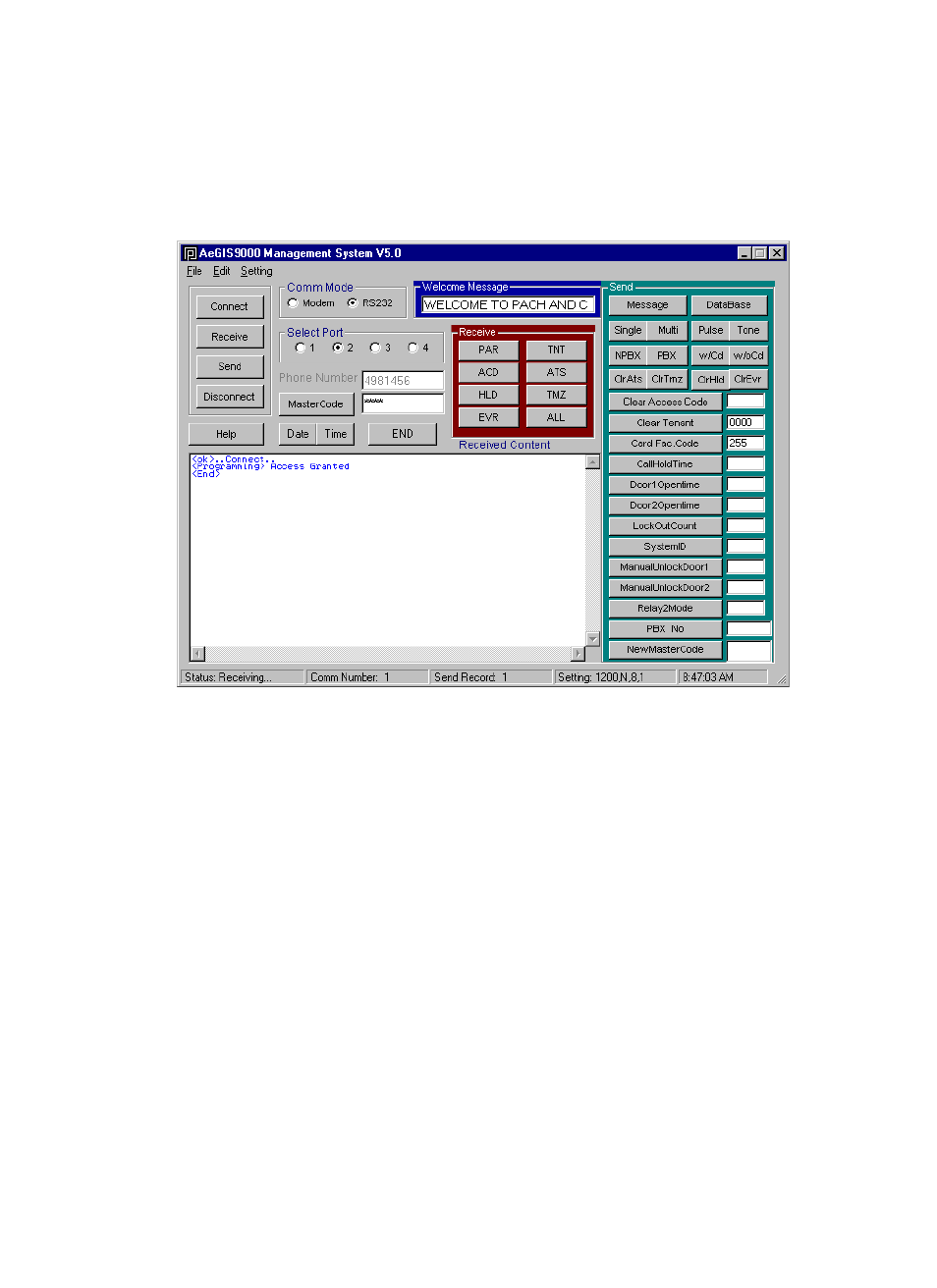 Pach and Company AeGIS NPB9000 Series Software manual User Manual | Page 10 / 25