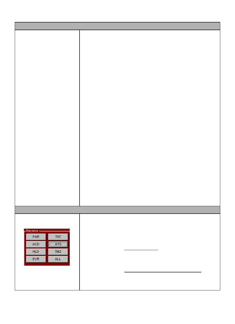 Send buttons function receive buttons function | Pach and Company AeGIS NPB9000 Series Software manual User Manual | Page 21 / 25