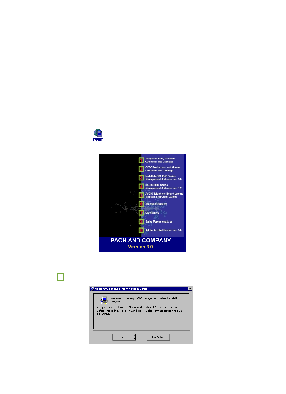 Chapter 2, Oftware, Nstallation | Pach and Company AeGIS NPB9000 Series Software manual User Manual | Page 6 / 25