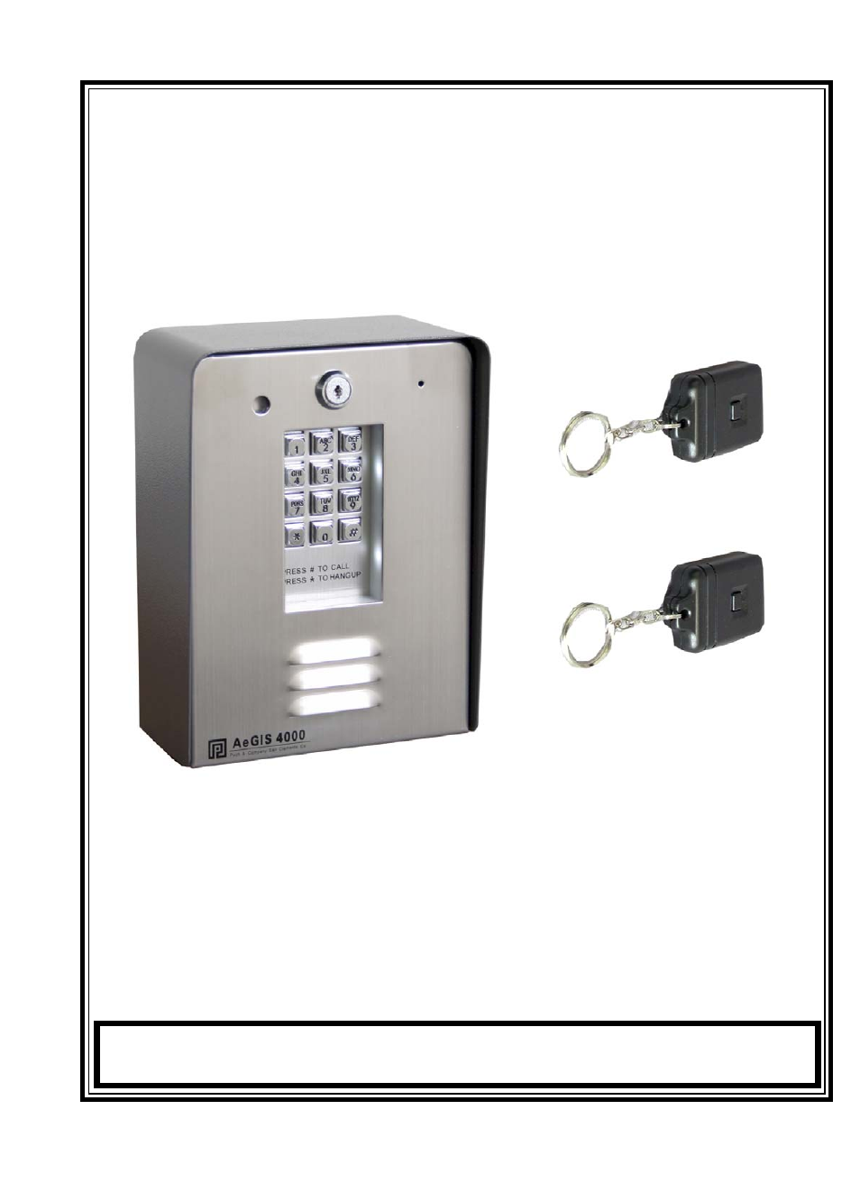 Pach and Company AeGIS 4000RT Manual User Manual | 36 pages
