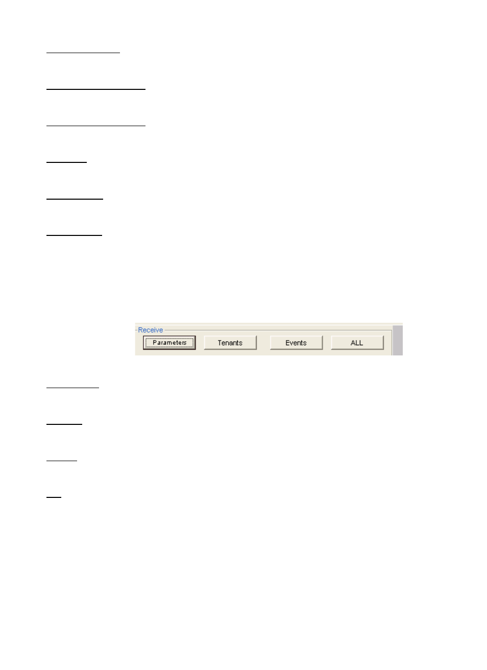 4 receive frame | Pach and Company AeGIS 8000 Series Software manual User Manual | Page 12 / 35