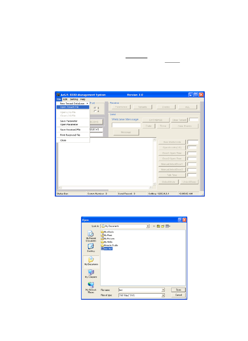 Chapter 6, Updating the existing database | Pach and Company AeGIS 8000 Series Software manual User Manual | Page 19 / 35