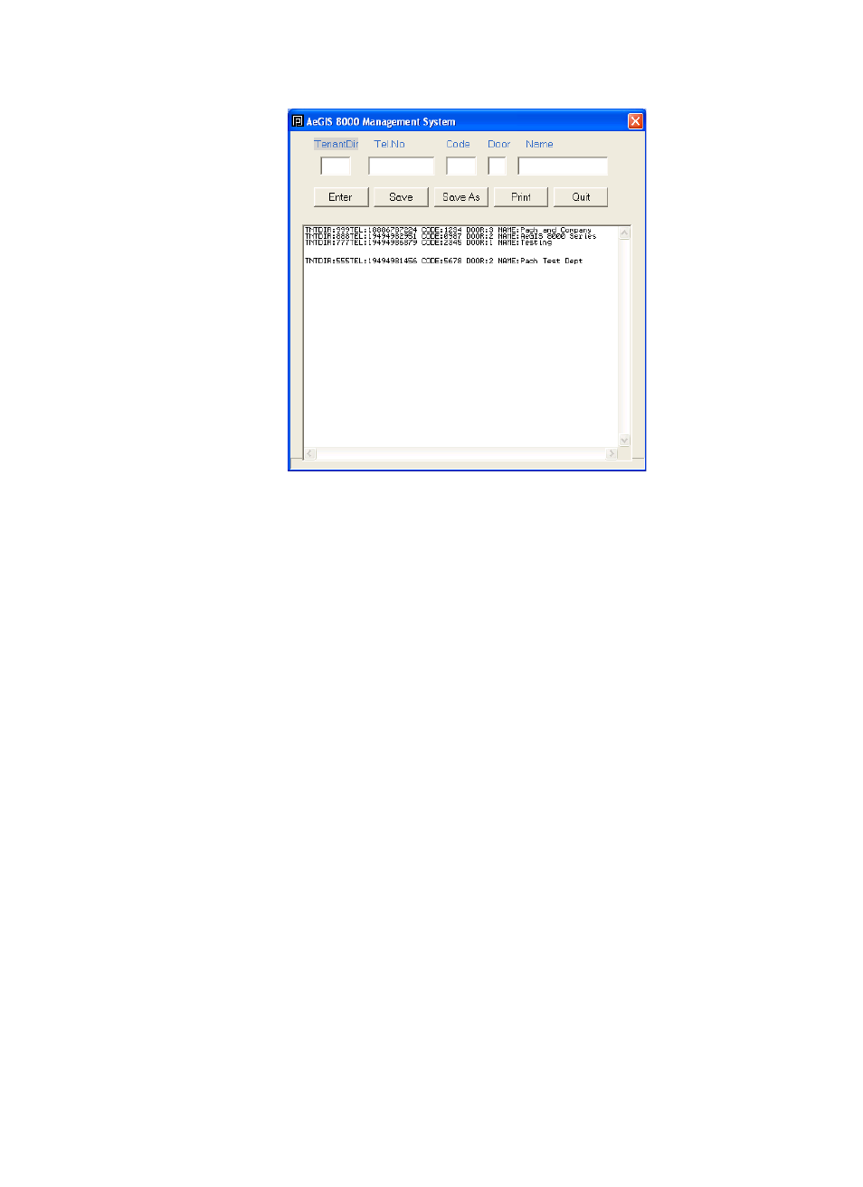 Pach and Company AeGIS 8000 Series Software manual User Manual | Page 23 / 35