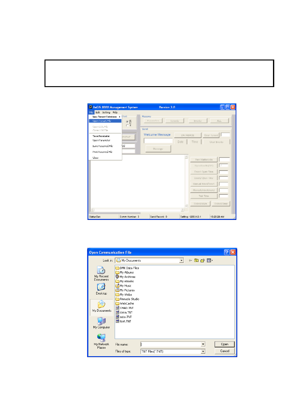 2 updating received tenant database | Pach and Company AeGIS 8000 Series Software manual User Manual | Page 29 / 35