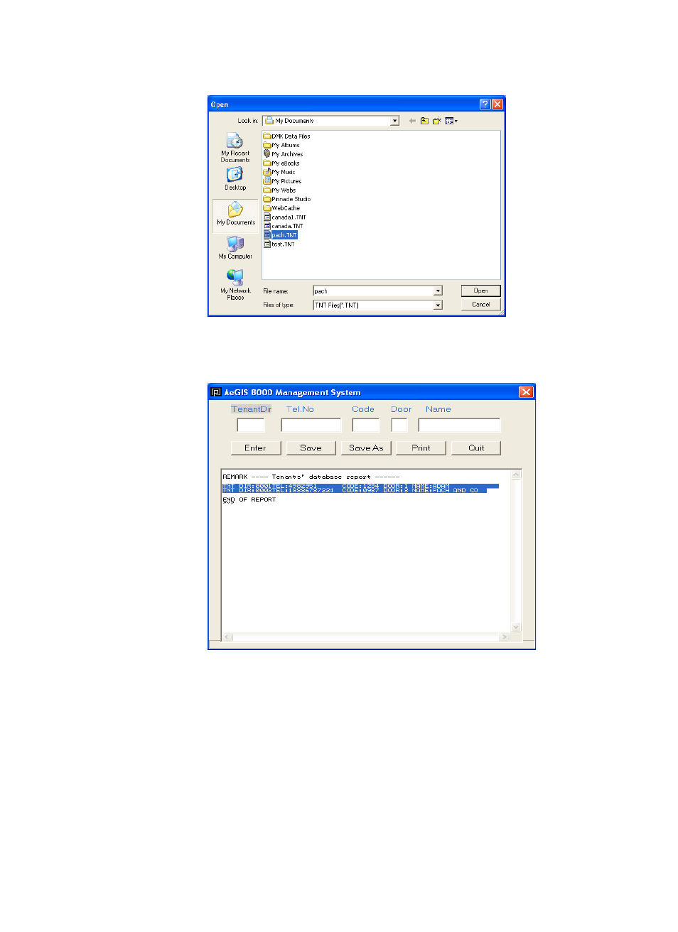 Pach and Company AeGIS 8000 Series Software manual User Manual | Page 30 / 35
