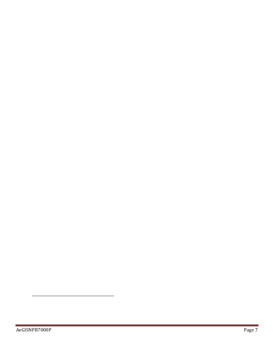 Pach and Company AeGIS NPB7000 Series Manual User Manual | Page 7 / 28