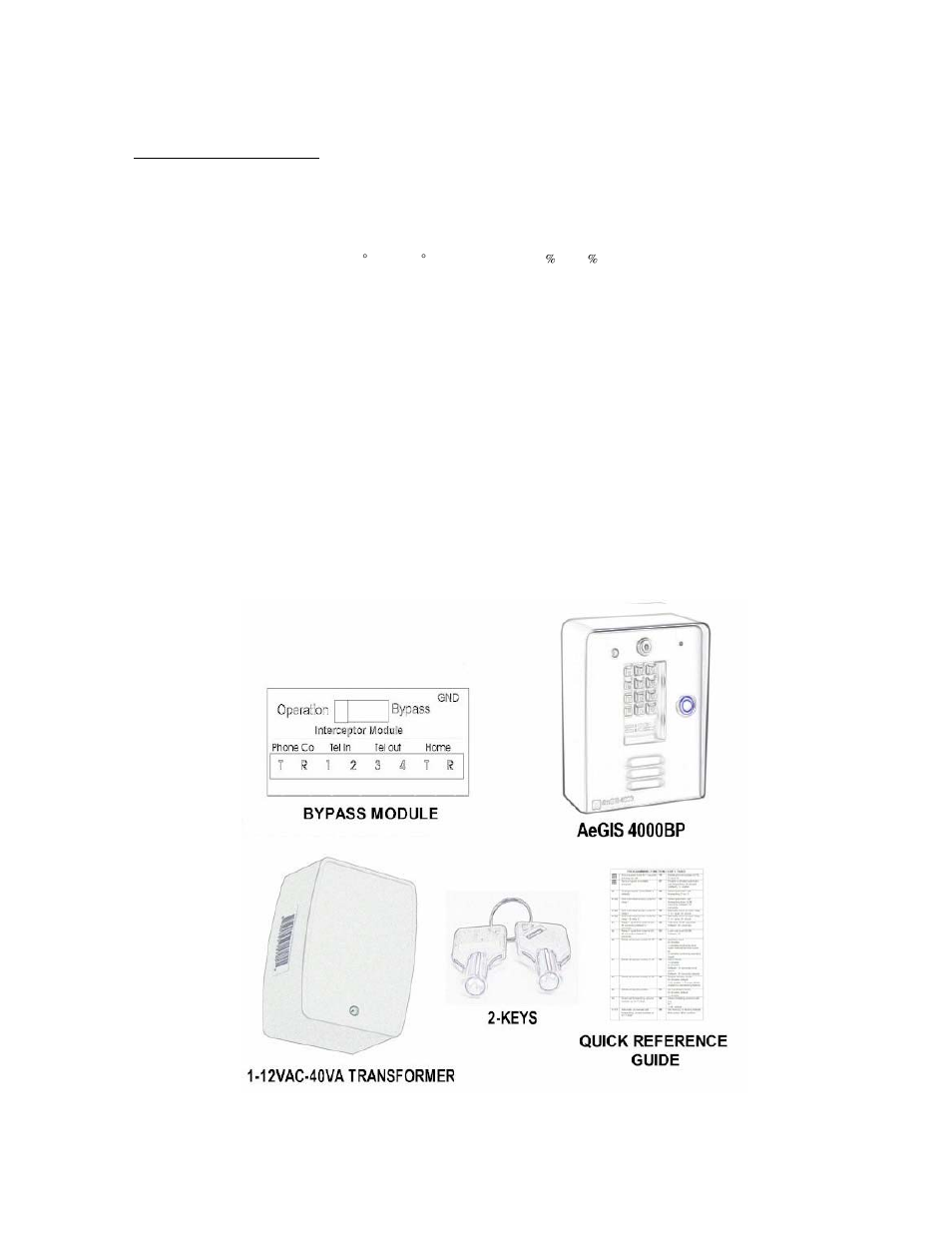 5 options and accessories, 6 unpacking the system | Pach and Company AeGIS 4000BP Manual User Manual | Page 7 / 36