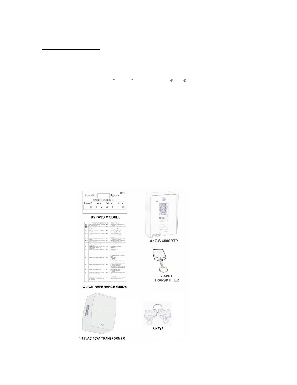 5 options and accessories, 6 unpacking the system | Pach and Company AeGIS 4000RTP Manual User Manual | Page 7 / 36