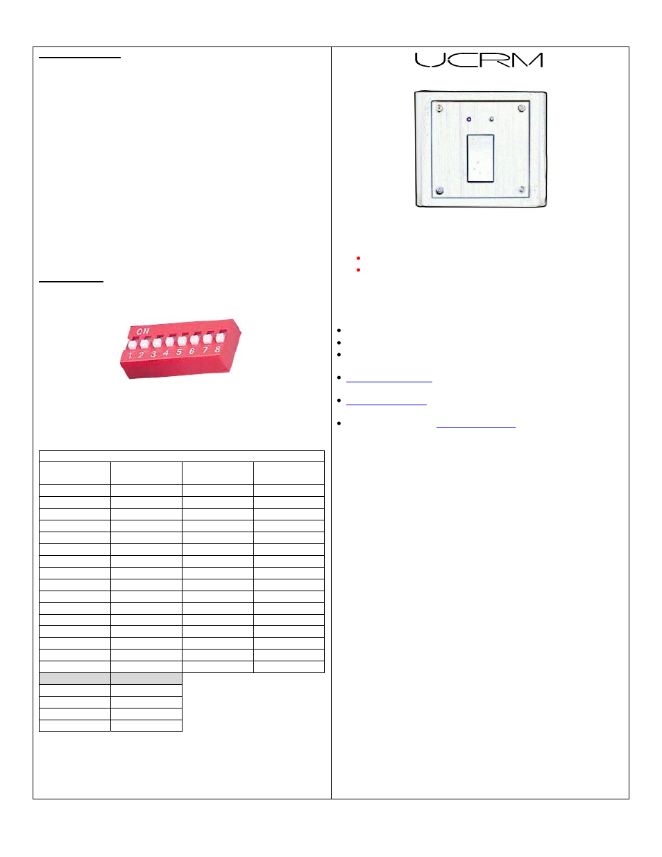 Pach and Company UCRM User Manual | 2 pages