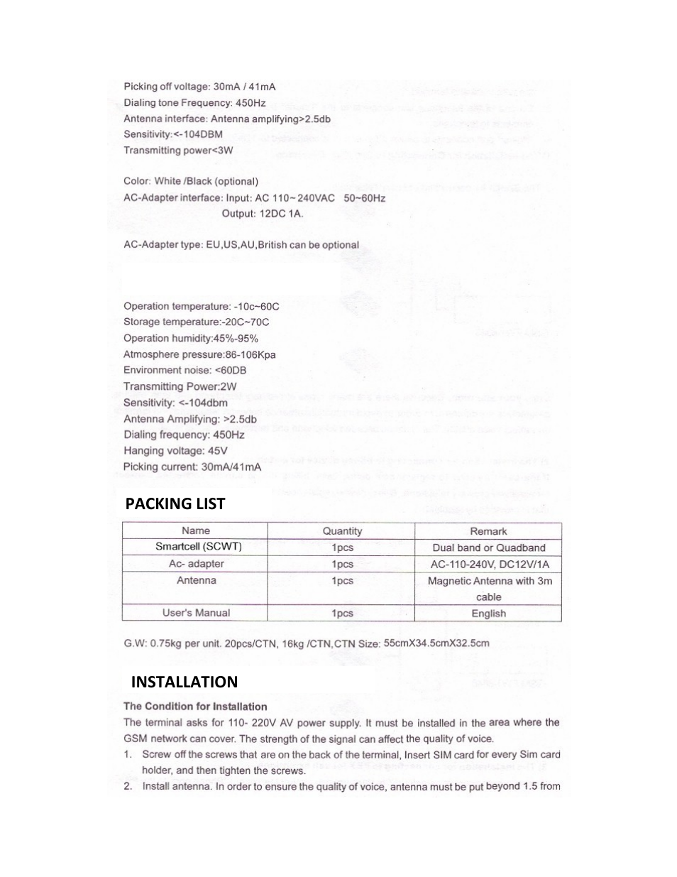 Pach and Company SMARTCELL User Manual | Page 4 / 10