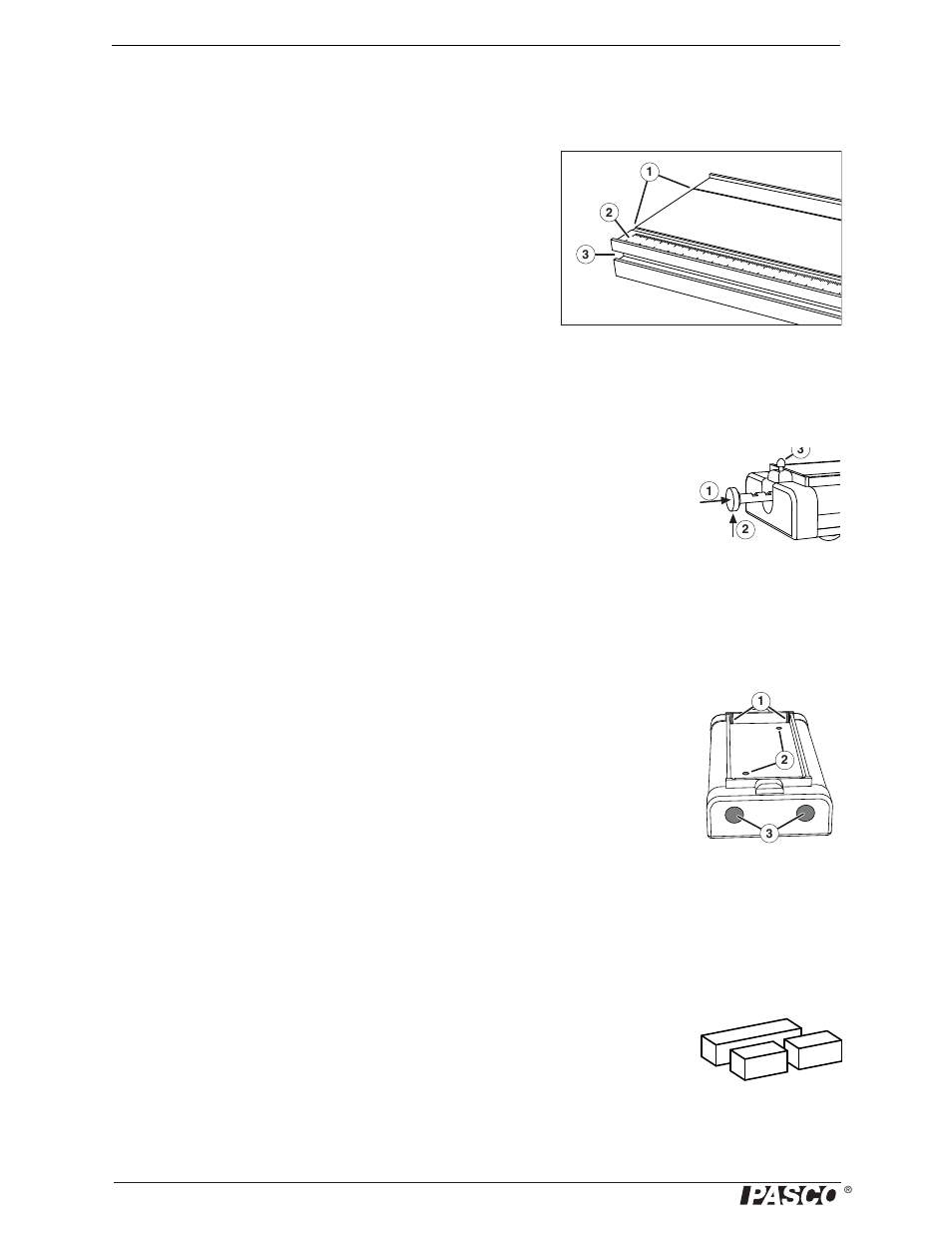 About the equipment | PASCO ME-6955 1.2 m PAScar Dynamics System User Manual | Page 4 / 27