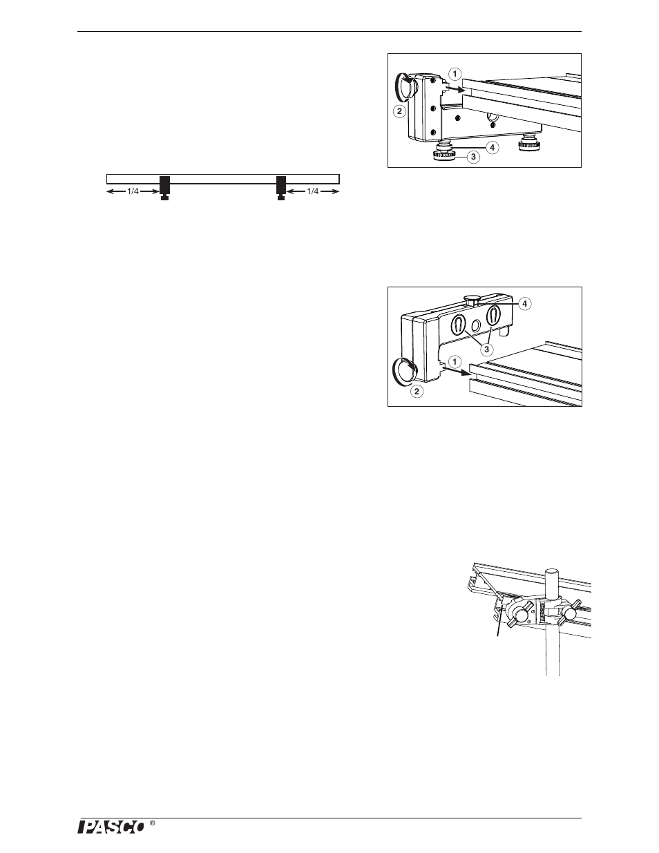 Spare parts | PASCO ME-6955 1.2 m PAScar Dynamics System User Manual | Page 5 / 27