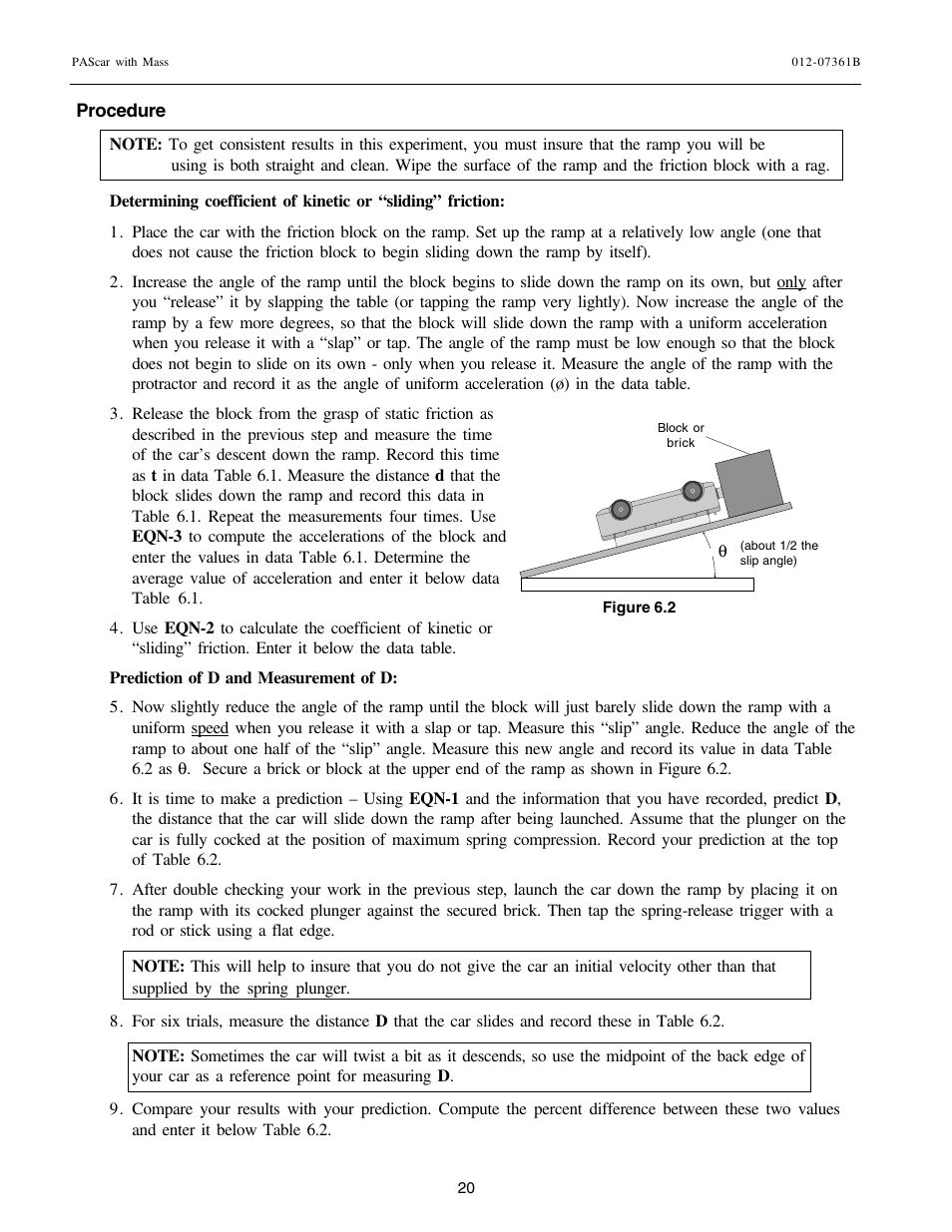 PASCO ME-6950 PAScar with Mass User Manual | Page 21 / 29