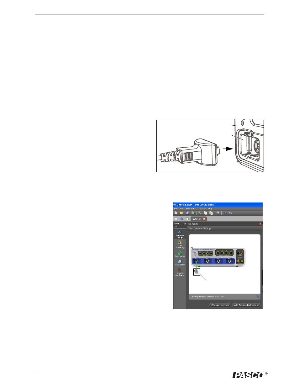 Downloadable experiments | PASCO PS-2120A Rotary Motion Sensor User Manual | Page 6 / 9