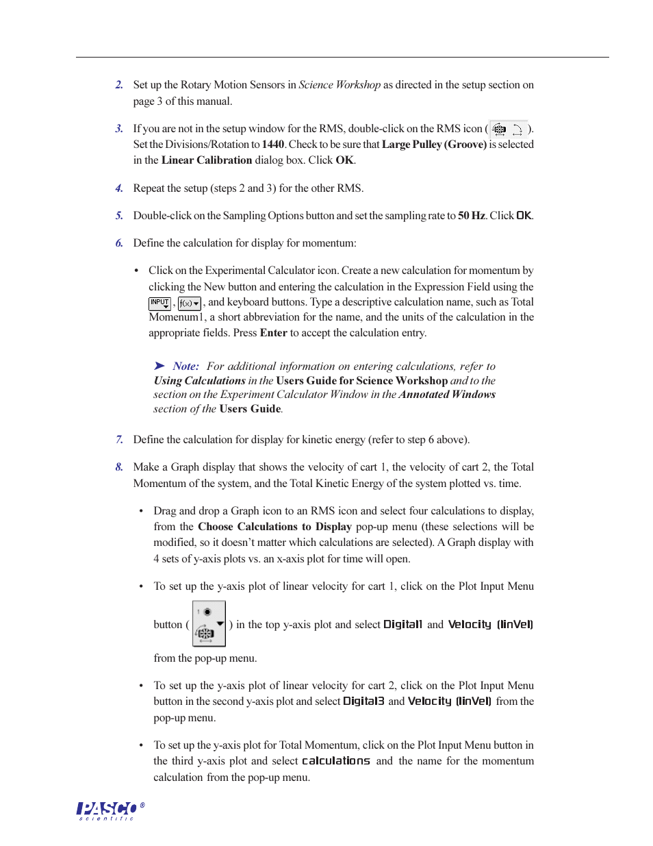 PASCO ME-6569 RMS_IDS KIT User Manual | Page 17 / 36